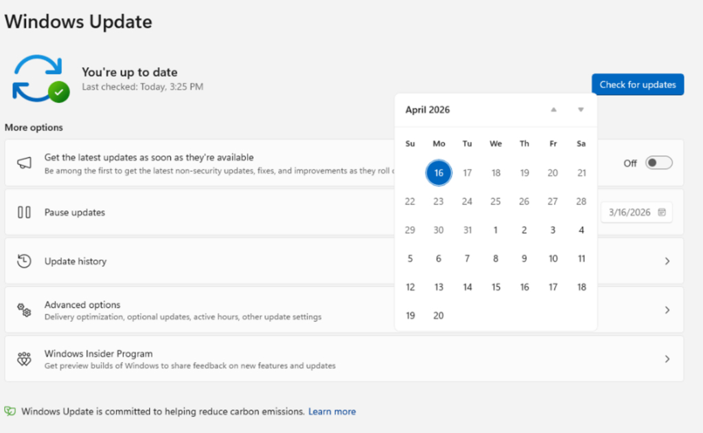 Windows will let you pause updates forever, but you'll need to re-pause them