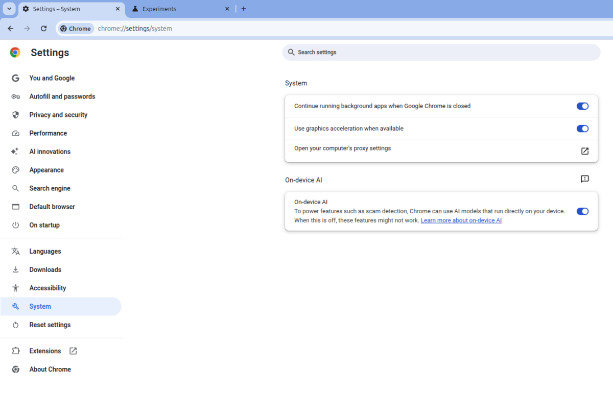Google Chrome downloads 4GB AI Model on computers
