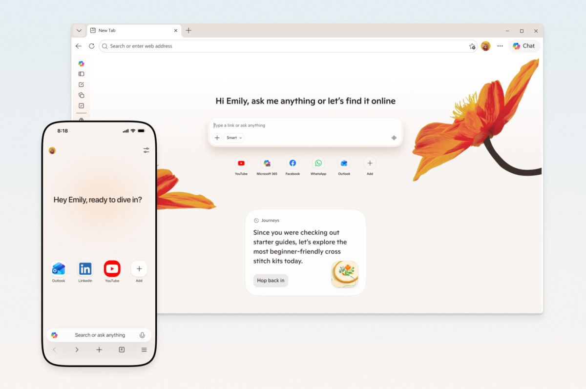 Microsoft Edge gets a massive Copilot update