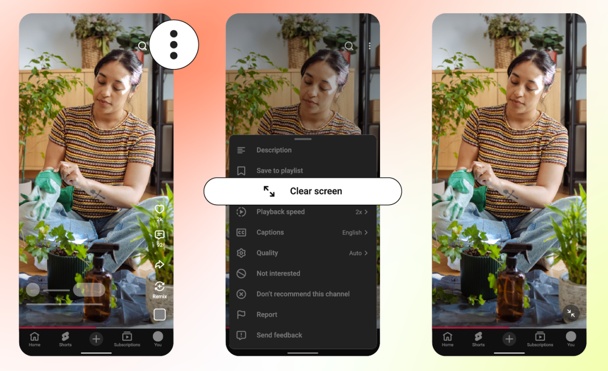YouTube Shorts gets 2x speed, clearer screen, and more