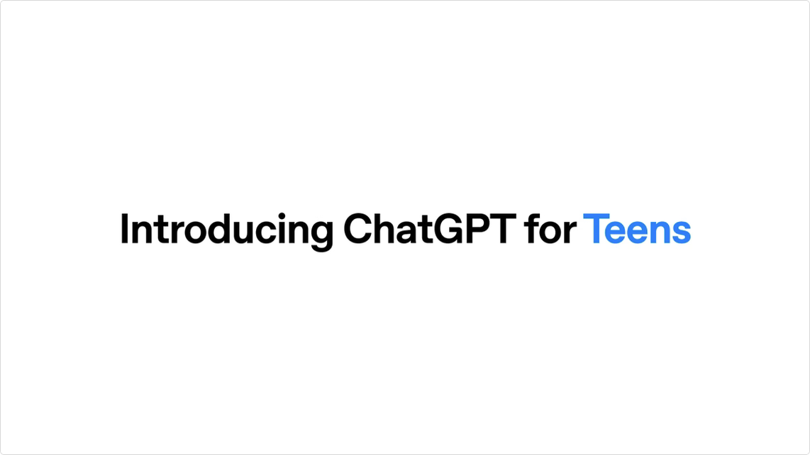 ChatGPT for teens