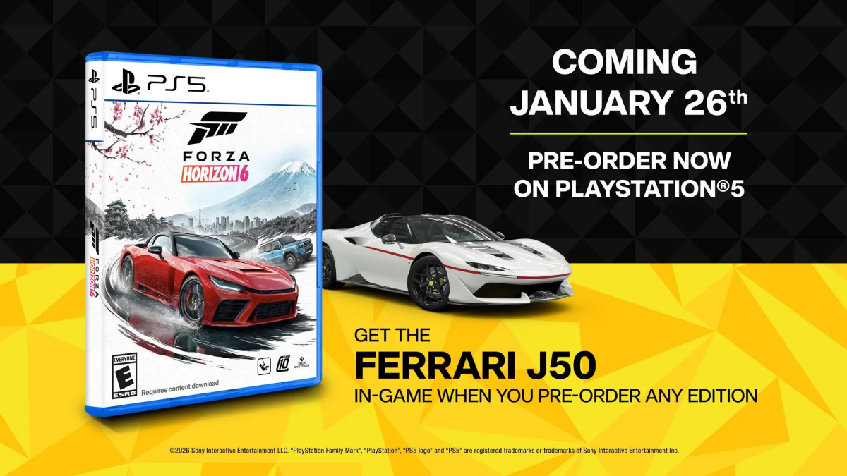 Forza Horizon 6 PS5 release delayed