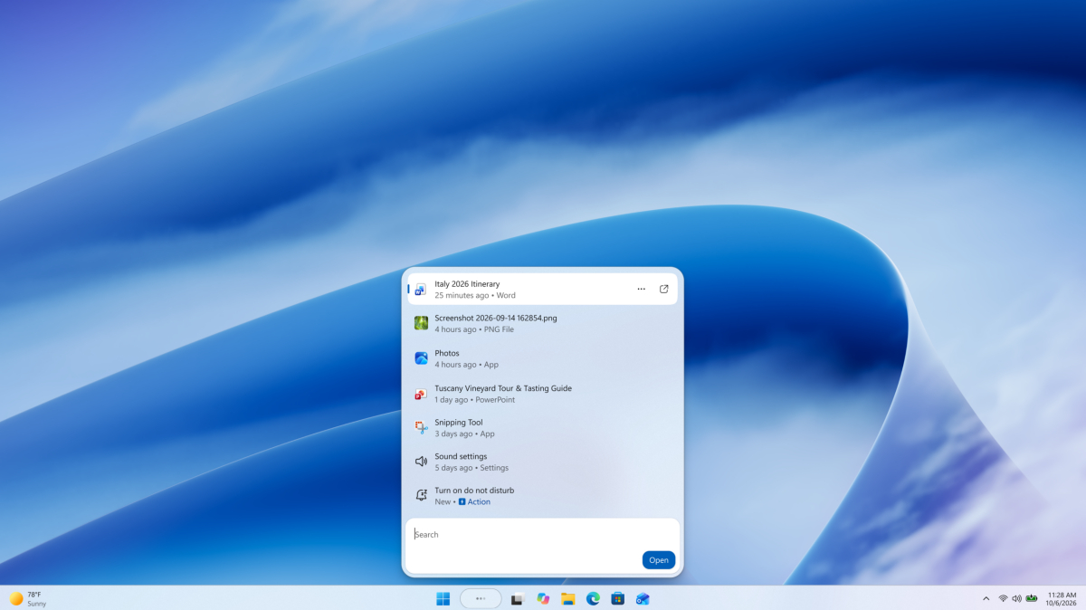 Microsoft is testing a faster Windows Search